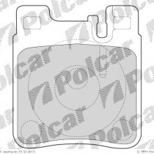 Klocki hamulcowe (4szt.) na 1 o MERCEDES CLK (C209), 06.2002- (ICER)