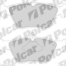 Klocki hamulcowe (4szt.) na 1 o SAAB 900 II coupe, 12.1993 - 02.1998 (ICER)