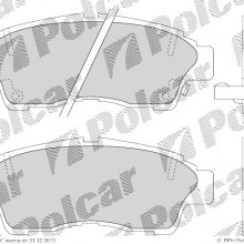 Klocki hamulcowe (4szt.) na 1 o TOYOTA CAMRY Station Wagon (_V10), 06.1991 - 08.1997 (ICER)
