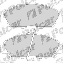 Klocki hamulcowe (4szt.) na 1 o HONDA PRELUDE IV (BB), 02.1992 - 12.1996 (ICER)