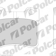 Klocki hamulcowe (4szt.) na 1 o CITROEN SAXO (S0, S1), 02.1996 - 04.2004 (ICER)