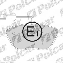 Klocki hamulcowe (4szt.) na 1 o ALFA ROMEO 156 Sportwagon (932), 05.2000 - 05.2006 (ICER)