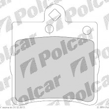 Klocki hamulcowe (4szt.) na 1 o CHRYSLER CROSSFIRE Roadster, 05.2004- (ICER)