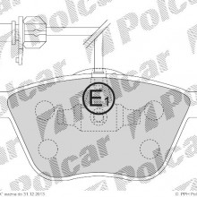 Klocki hamulcowe (4szt.) na 1 o SEAT ALHAMBRA (7V8, 7V9), 04.1996- (ICER)