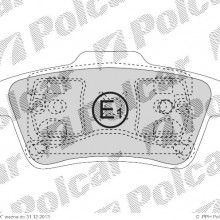 Klocki hamulcowe (4szt.) na 1 o OPEL VECTRA C, 04.2002- (ICER)