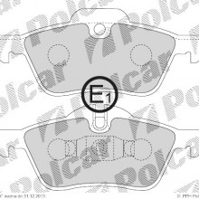 Klocki hamulcowe (4szt.) na 1 o MINI MINI (R50, R53), 06.2001- (ICER)