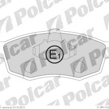 Klocki hamulcowe (4szt.) na 1 o FIAT DOBLO (119), 03.2001- (ICER)