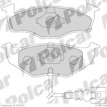 Klocki hamulcowe (4szt.) na 1 o SKODA FABIA Combi, 10.2007- (ICER)