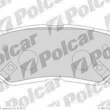 Klocki hamulcowe (4szt.) na 1 o HYUNDAI TUCSON (JM), 08.2004- (ICER)