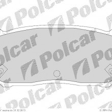 Klocki hamulcowe (4szt.) na 1 o KIA CARENS II (FJ), 07.2002- (ICER)