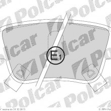 Klocki hamulcowe (4szt.) na 1 o TOYOTA COROLLA Verso (ZER_, ZZE_), 03.2004- (ICER)