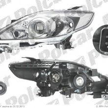 reflektor gwny MAZDA 5 (CR19), 04.2005- (TYC)