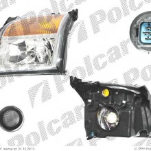 reflektor gwny FORD FUSION (JUS), 09.2005- (TYC)