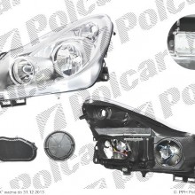 reflektor gwny OPEL CORSA D, 07.2006 - 01.2011