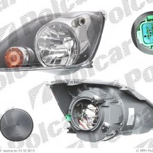 reflektor gwny FORD FIESTA (JHS), 10.2005 - 09.2008 (TYC)