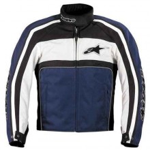 Kurtka motocyklowa damska Alpinestars Stella T - Dyno czarna / biaa / niebieska