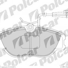 Klocki hamulcowe (4szt. komplet) ALFA ROMEO 155 (167), 01.1992 - 12.1997 (DELPHI)