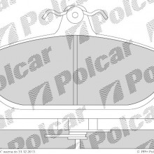 Klocki hamulcowe (4szt. komplet) VOLVO 740 Kombi (745), 08.1984 - 08.1992 (DELPHI)