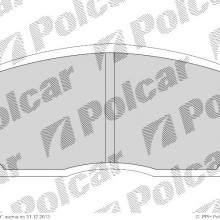 Klocki hamulcowe (4szt. komplet) MITSUBISHI LANCER IV sedan (C6_A), 04.1988 - 06.1992 (DELPHI)