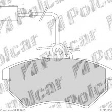 Klocki hamulcowe (4szt. komplet) VOLKSWAGEN VENTO (1H2), 11.1991 - 09.1998 (DELPHI)