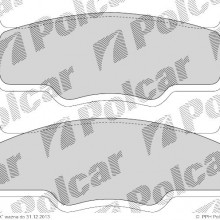 Klocki hamulcowe (4szt. komplet) VOLKSWAGEN GOLF I Cabriolet (155), 01.1979 - 08.1993 (DELPHI)