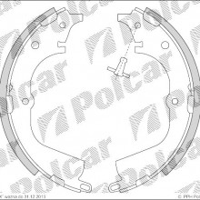 Szczki hamulcowe (komplet) TOYOTA HIACE III nadwozie pene (_H10_), 08.1989 - 08.1995 (DELPHI)