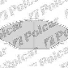 Klocki hamulcowe (4szt. komplet) TOYOTA HIACE III Wagon (_H10_), 08.1989 - 08.1995 (DELPHI)