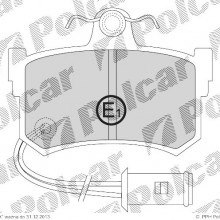 Klocki hamulcowe (4szt. komplet) ROVER 800 hatchback (XS), 10.1986 - 02.1999 (DELPHI)