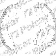 Szczki hamulcowe (komplet) PEUGEOT 405 II Break (4E), 08.1992 - 10.1996 (DELPHI)