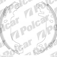 Szczki hamulcowe (komplet) RENAULT TWINGO (C06_), 03.1993- (DELPHI)