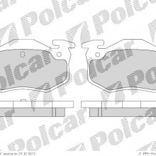 Klocki hamulcowe (4szt. komplet) RENAULT ESPACE II (J / S63_), 01.1991 - 12.1996 (DELPHI)