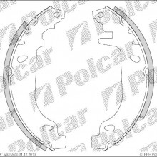 Szczki hamulcowe (komplet) CITROEN ZX (N2), 03.1991 - 10.1997 (DELPHI)