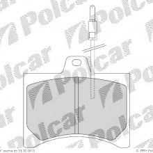 Klocki hamulcowe (4szt. komplet) PEUGEOT 104, 10.1972 - 06.1988 (DELPHI)