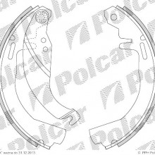 Szczki hamulcowe (komplet) OPEL CORSA A hatchback (93_, 94_, 98_, 99_), 09.1982 - 03.1993 (DELPHI)