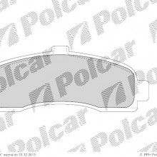 Klocki hamulcowe (4szt. komplet) NISSAN MICRA (K11), 01.1992 - 02.2003 (DELPHI)