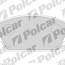 Klocki hamulcowe (4szt. komplet) NISSAN PRIMERA Hatchback (P12), 01.2002- (DELPHI)