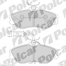 Klocki hamulcowe (4szt. komplet) AUDI 100 (44, 44Q, C3), 08.1982 - 11.1990 (DELPHI)