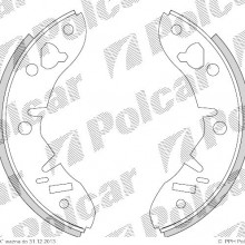 Szczki hamulcowe (komplet) ROVER 100 kabriolet (XP), 04.1994 - 12.1998 (DELPHI)
