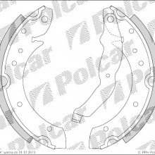 Szczki hamulcowe (komplet) BMW 3 Touring (E36), 01.1995 - 10.1999 (DELPHI)