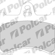 Klocki hamulcowe (4szt. komplet) CITROEN XANTIA Break (X2), 01.1998 - 04.2003 (DELPHI)