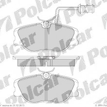 Klocki hamulcowe (4szt. komplet) ALFA ROMEO 164 (164), 01.1987 - 09.1998 (DELPHI)