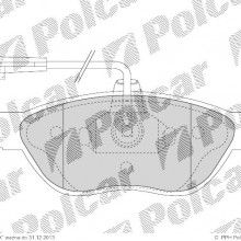 Klocki hamulcowe (4szt. komplet) FIAT MAREA (185), 09.1996- (DELPHI)