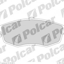Klocki hamulcowe (4szt. komplet) FIAT PUNTO (188), 09.1999- (DELPHI)