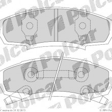 Klocki hamulcowe (4szt. komplet) CHEVROLET LUMINA APV, 08.1989 - 07.1996 (DELPHI)