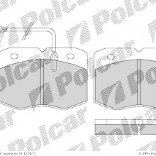 Klocki hamulcowe (4szt. komplet) IVECO Daily I, 01.1978 - 04.1999 (DELPHI)