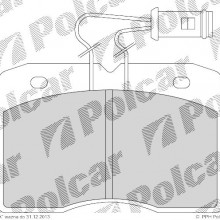 Klocki hamulcowe (4szt. komplet) ALFA ROMEO AR 8 platforma / podwozie (280), 04.1978 - 12.1989 (DELPHI)