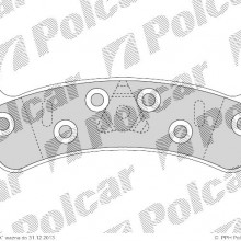 Klocki hamulcowe (4szt. komplet) JEEP GRAND CHEROKEE I (Z), 09.1991 - 04.1999 (DELPHI)