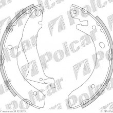Szczki hamulcowe (komplet) LAND ROVER FREELANDER (LN), 02.1998- (DELPHI)