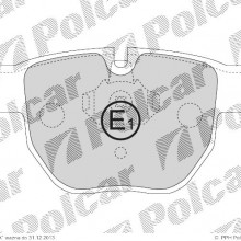 Klocki hamulcowe (4szt. komplet) LAND ROVER RANGE ROVER III (LM), 03.2002- (DELPHI)