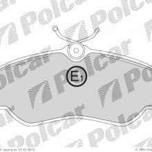 Klocki hamulcowe (4szt. komplet) LAND ROVER RANGE ROVER II (LP), 07.1994 - 03.2002 (DELPHI)